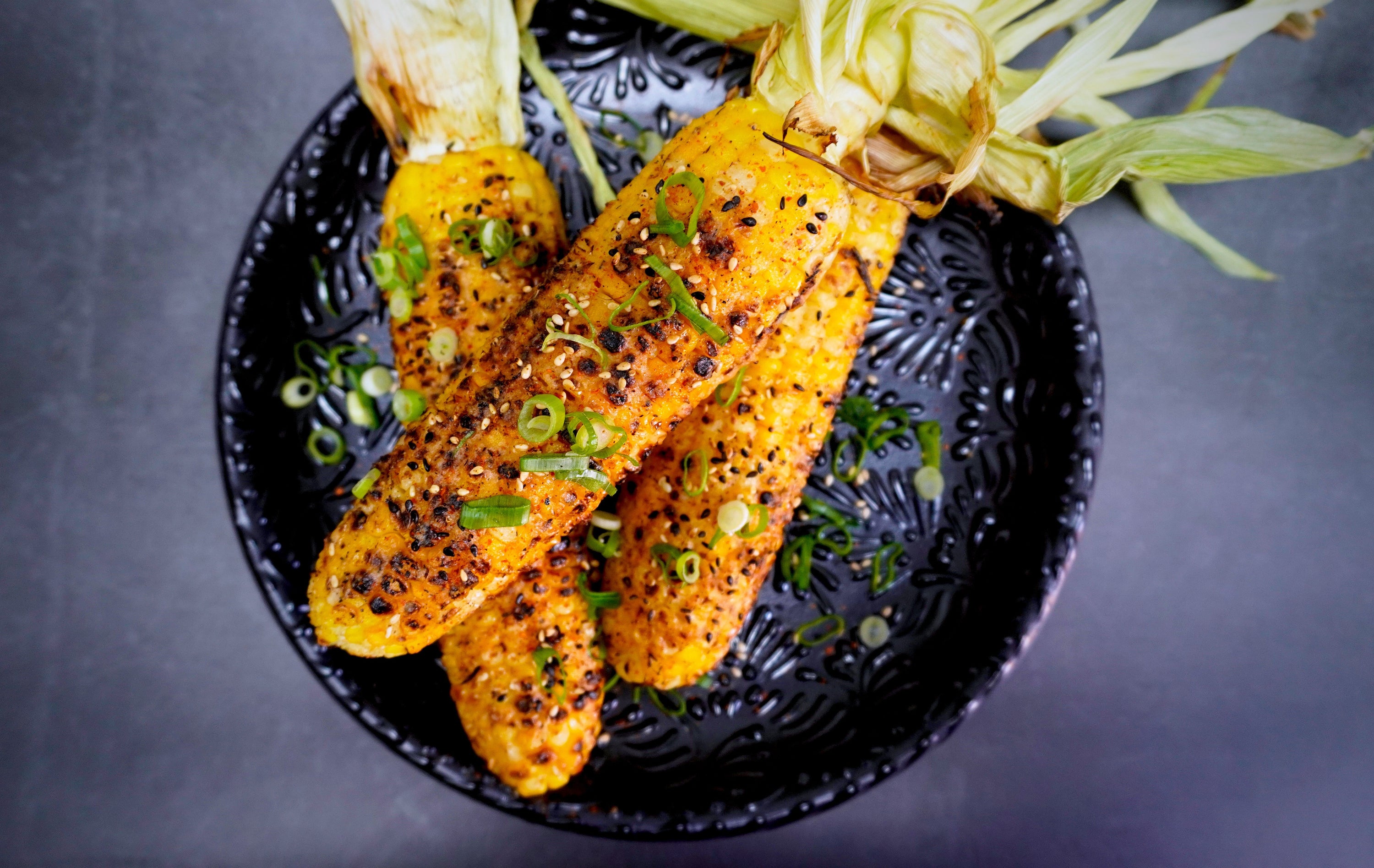 Japanese Style Grilled Corn