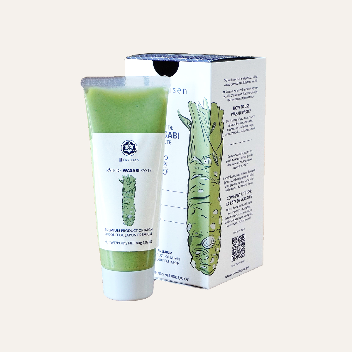 Produits de wasabi
