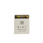 8-fragrance special edition incense match sticks by HIBI (Japanese cypress, sandalwood, yuzu, lavender, lemongrass, ylang ylang, cedarwood, mimosa)