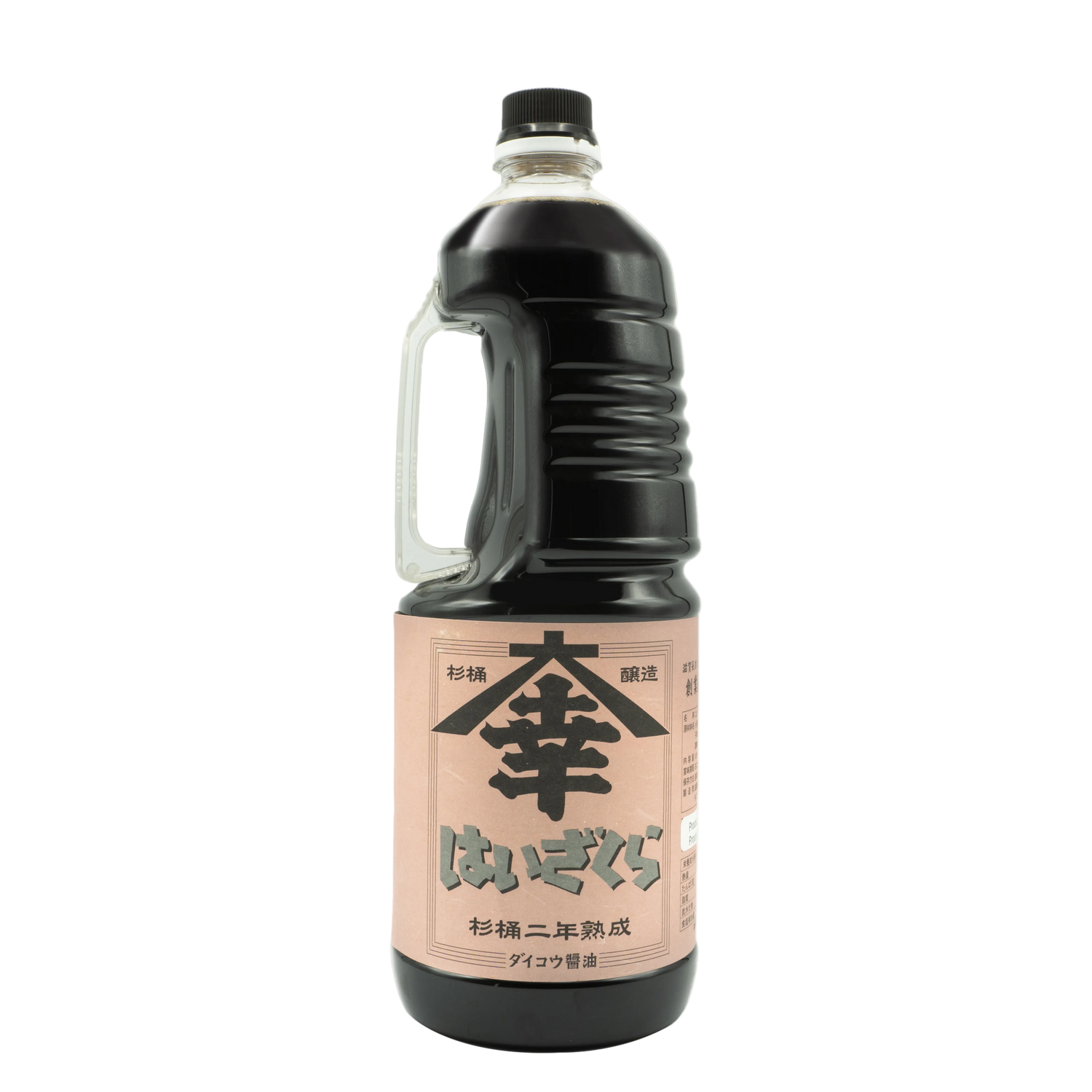 Large 1800 ml bottle of Haizakura Dark SOy Sauce