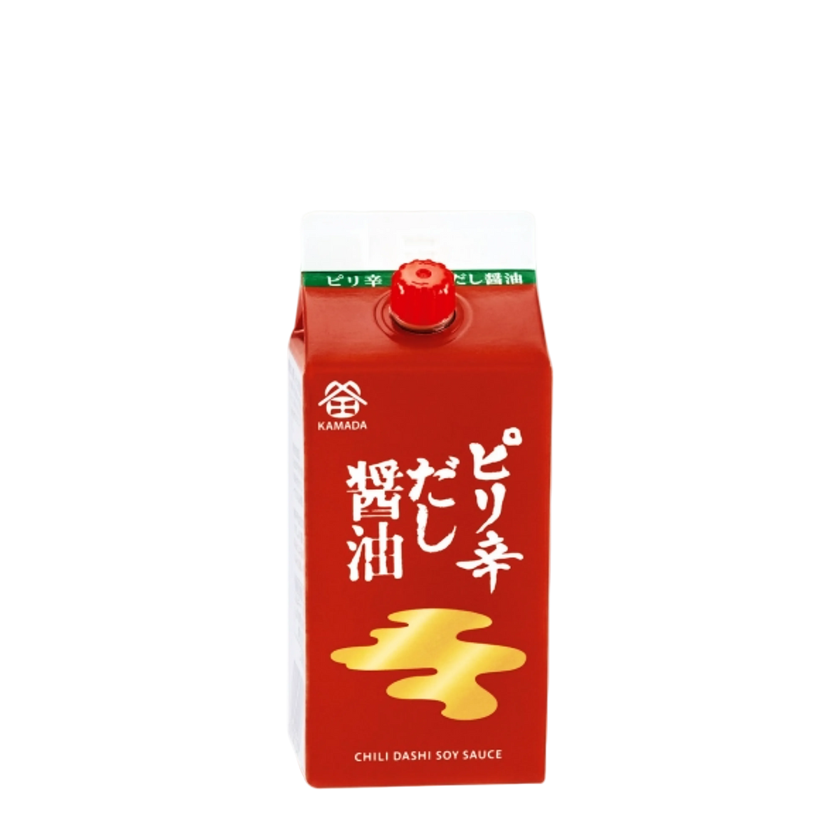 200 ml carton of Kamada Piri Dashi Shoyu Chili Soy Sauce