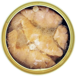Open 170 g can of Coho Salmon in sweet soy sauce