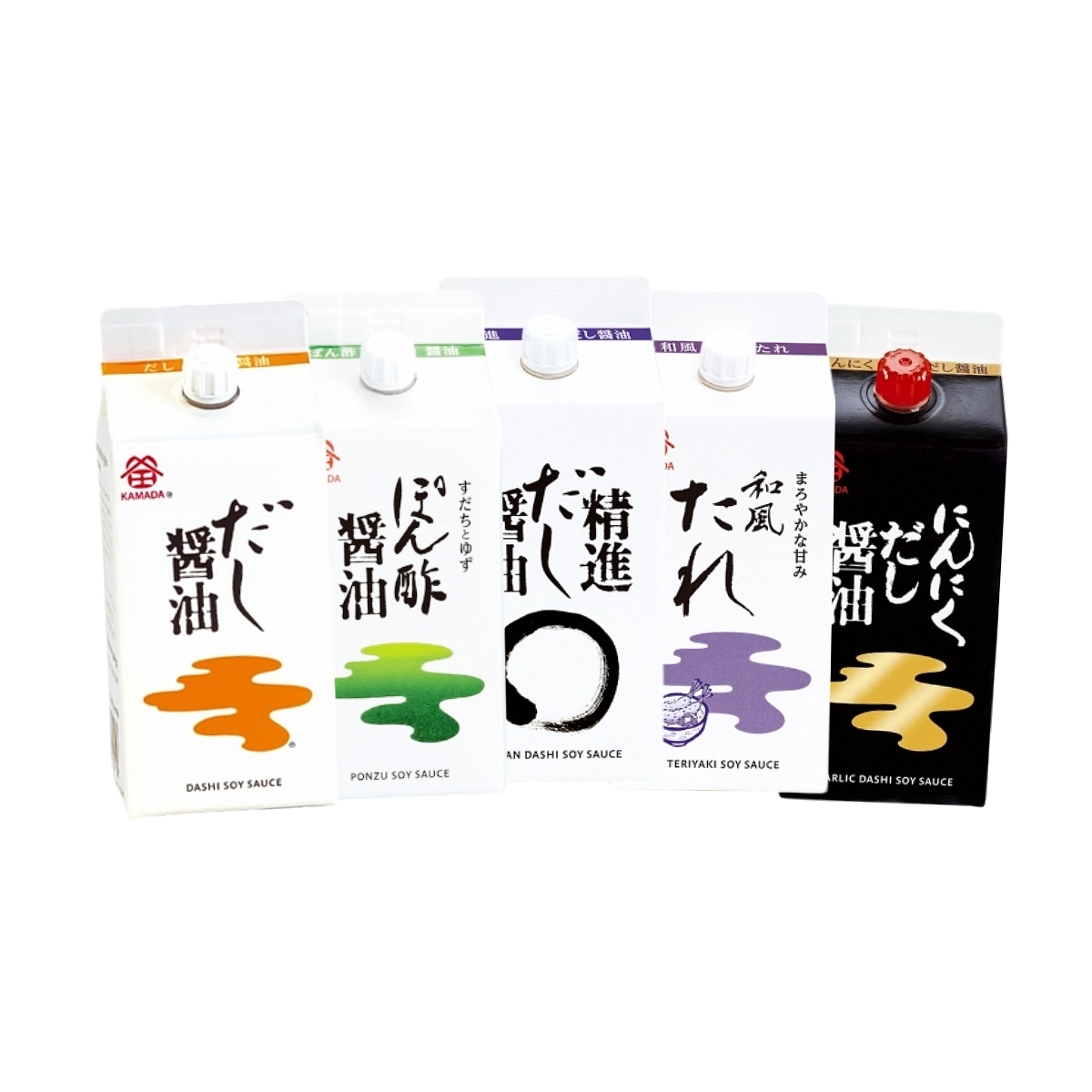 Kamada Shoyu Quintuple | 5 × 200 ml