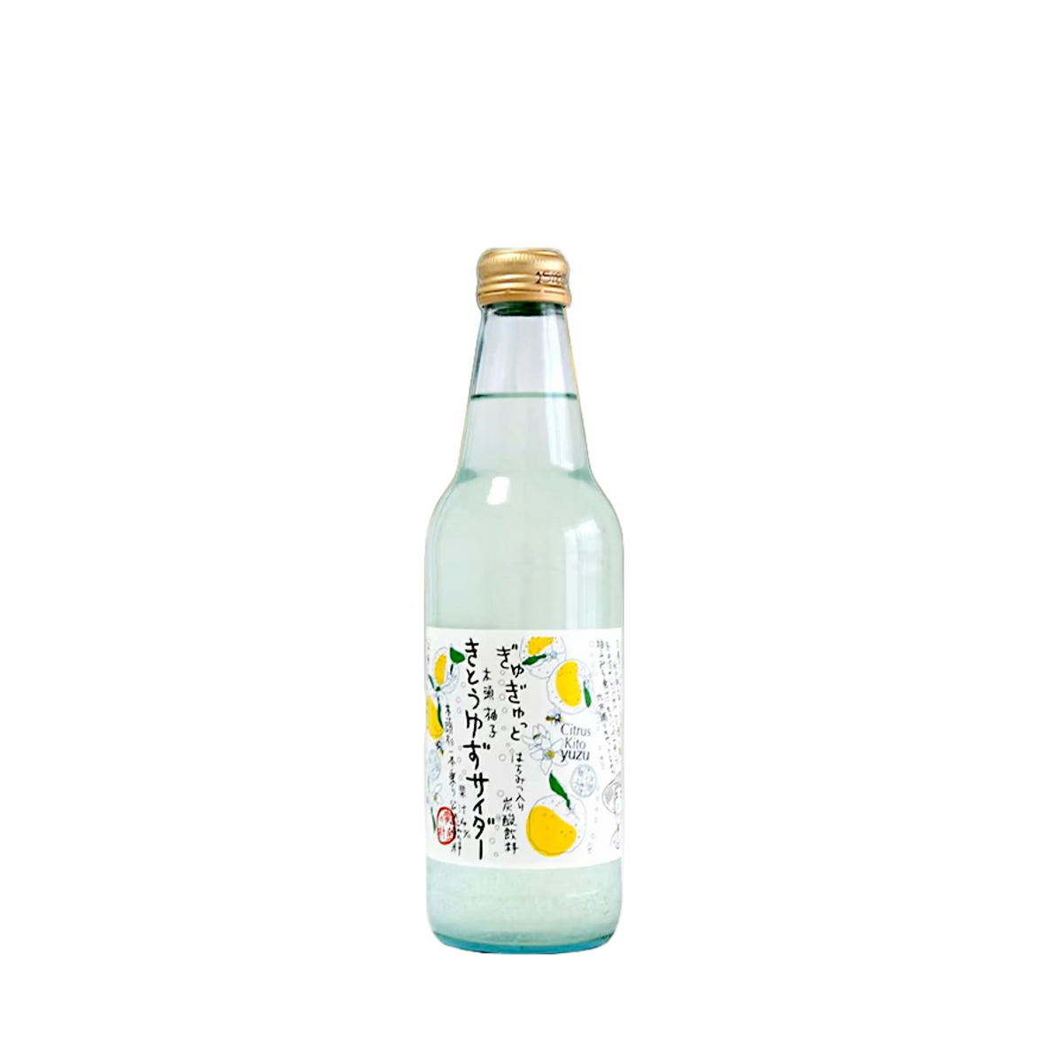 340 ml bottle of Yuzu Soda