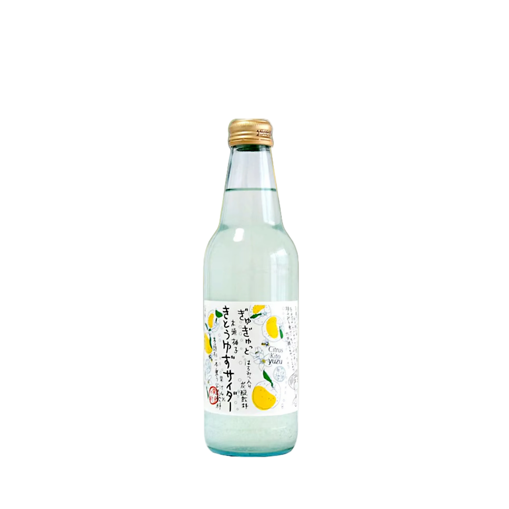 340 ml bottle of Yuzu Soda