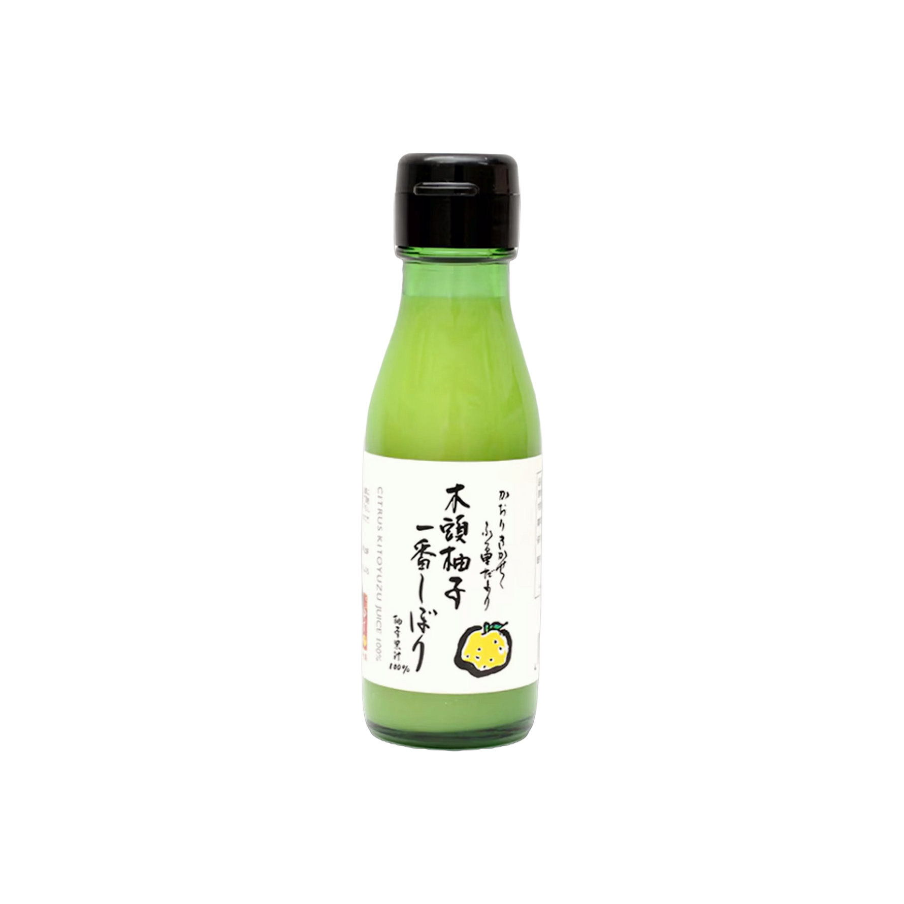 100 ml bottle of Yuzuz Kaju pure Yuzu Juice